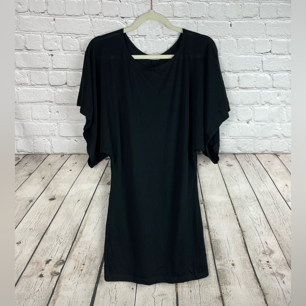 Poetry Size Medium Kimono Sleeve Sheer Whimsigoth Dark Fairy Dress EUC